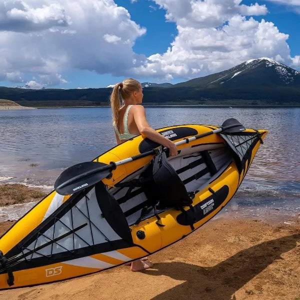 Driftsun Almanor  - Inflatable Touring Kayak 1 and 2 Person Kayaks for Adults - Fishingkayak
